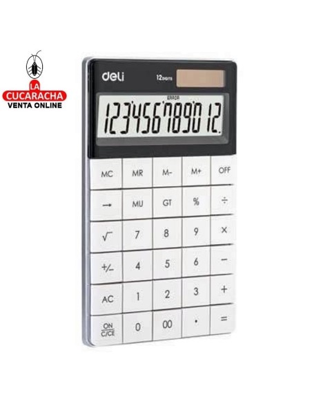 DELI-Calculadora 12 digitos E1589.