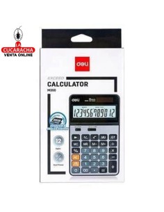 DELI-Calculadora 12 digitos...