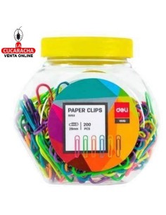 DELI-Clips Bote 200 Colores...