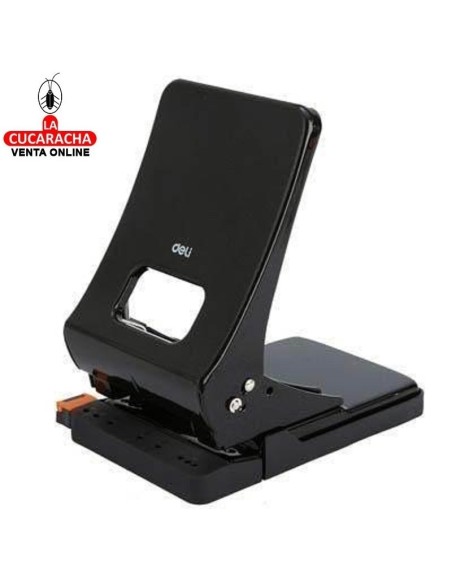 DELI-Taladro Effortless 45 hojas negro E0143.