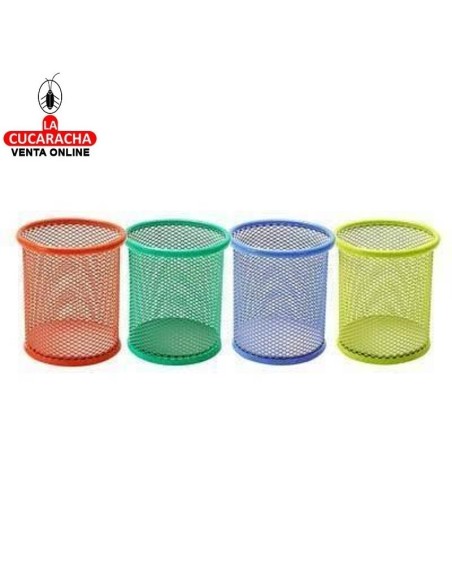 DELI-Cubilete Rejilla colores surtidos E9153.