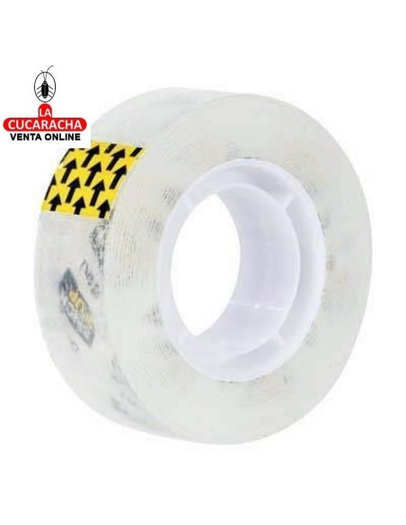 DELI-Rollo cinta adhesiva Stick up 18mmX33m cristal EA30310.