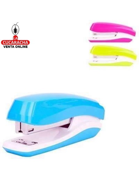 DELI-Grapadora Rio colores surtidos 25Hojas E0350.
