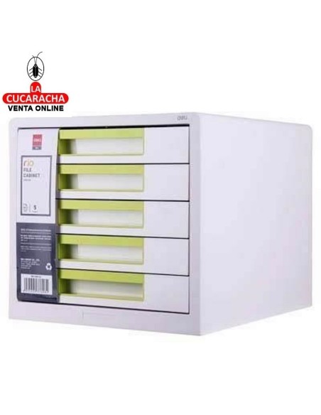 DELI-Modulo Oficina 5 cajones Verde EZ01053.