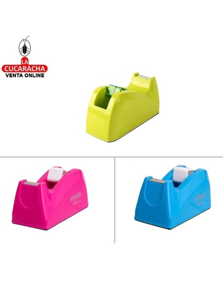 DELI-Portarrollos Vivid 33x19mm Magenta 120x57x60-E814A