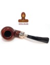 Pipa Peterson Serie TERRACOTTA SPIGOT Bent BULLDOG-Rhodesian Lisa modelo 999.