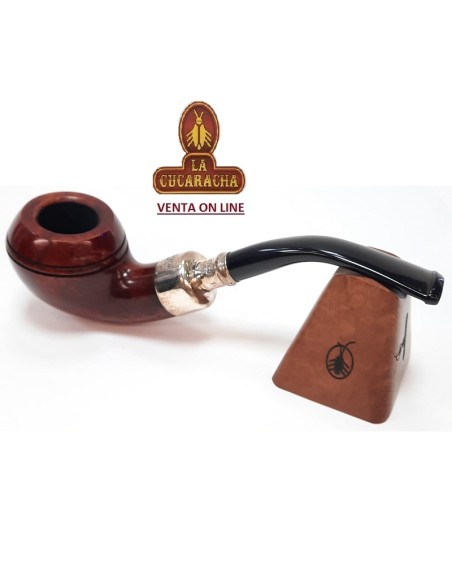 Pipa Peterson Serie TERRACOTTA SPIGOT Bent BULLDOG-Rhodesian Lisa modelo 999.