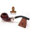 Pipa Peterson Serie TERRACOTTA SPIGOT Bent BULLDOG-Rhodesian Lisa modelo 999.