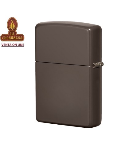 ZIPPO-Encendedor REG BROWN MATTE 49180.