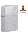 ZIPPO-Encendedor 205 LINED ARROWS DESIGN.