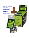 targard-Bolsa 150 filtros «SUPERSLIM MENTHOL 5,3 mm.» Caja 15 bolsas.
