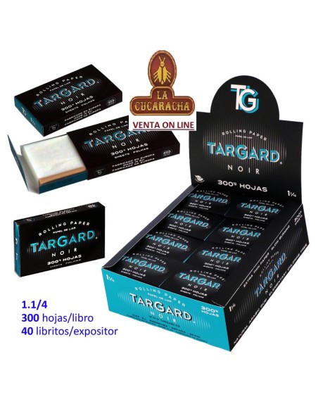targard NOIR-Caja 40 libros Papel liar 300 hojas-1. 1/4.