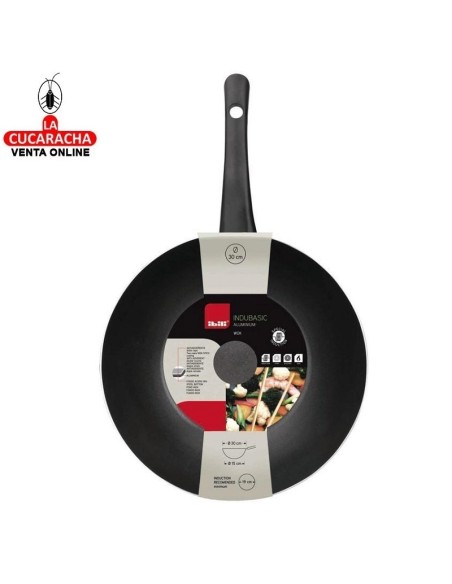 ibili-SARTEN WOK INDUBASIC 30 CMS.
