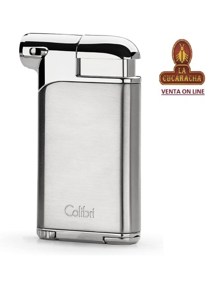 COLIBRI-ENCENDEDOR PACIFIC CHROME Y NEGRO.