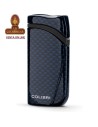 COLIBRI-ENCENDEDOR FALCON CARBON FIBER BLUE.