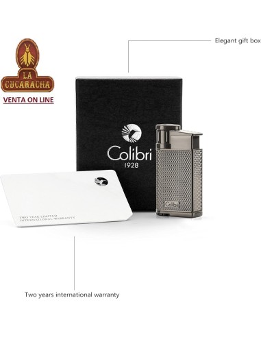 COLIBRI-ENCENDEDOR EVO GUNMETAL.