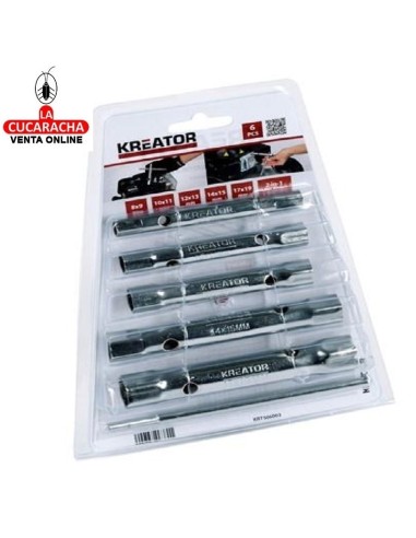 kreator-LLAVE TUBO HEXAGONAL JUEGO 6...