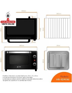 GRUNKEL-MINI HORNO-TOSTADOR... 2