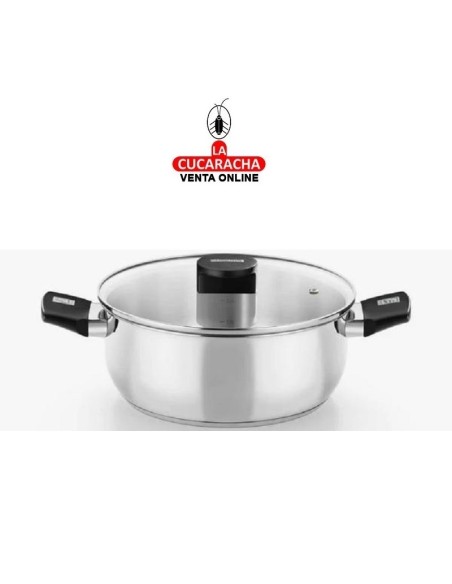 MONIX-CACEROLA INOXIDABLE ELITE TAPA CRISTAL.