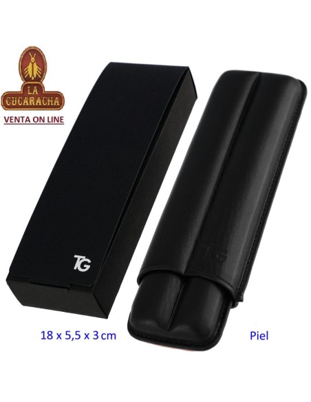 PURERA-PIEL 2 PUROS NEGRO 2/18.