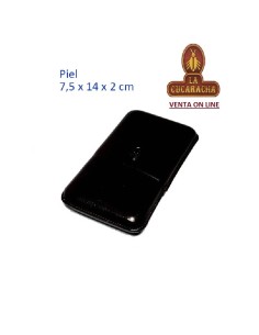 PURERA-PIEL 4-C Negra 4 Puros.