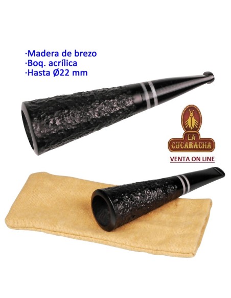 Boquilla puro madera brezo «TROMBA».