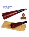 Boquilla puros 22mm. madera brezo «TROMBA».