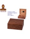 Humidor puros acabado madera para 25 cigarros.