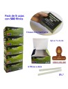 Pack 5 cajas 500 filtros «MEGA POP Tar Gard» precortados.