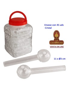 Bote 45 pipas hierba...