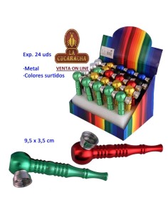 Expositor 24 pipas hierba...