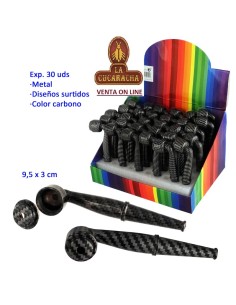 Expositor 30 pipas hierba...