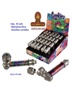 Expositor 24 pipas hierba...