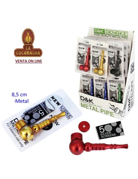 Expositor 24 pipas metal 8,5cm.