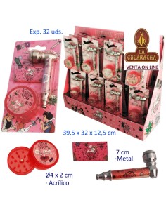 Expositor 32 pipas metal...