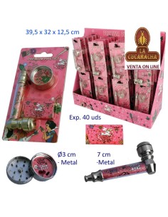 Expositor 40 pipas metal...