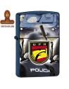 Encendedor gasolina azul Policia UPR.