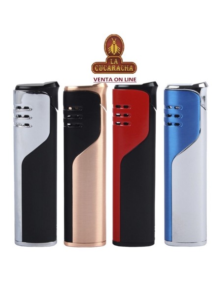 HADSON-PACK 4 ENCENDEDOR TL STICK LLAMA AZUL SURTIDOS.