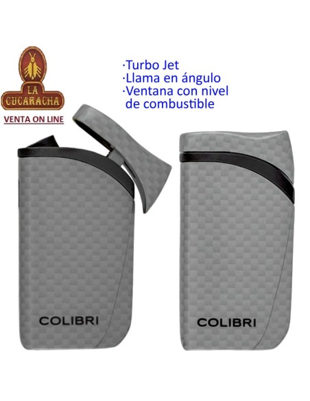 COLIBRI-ENCENDEDOR FALCON II PLATA.
