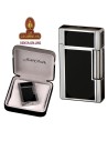 Encendedor piedra «JEAN CLAUDE Dustin» negro-cromo.