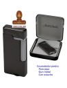 Encendedor piedra para pipa gun metal «Jean Claude» Sussex.