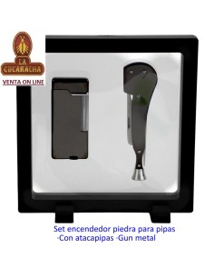 Set Encendedor piedra para...
