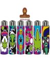 CLIPPER FUNDA SILICONA-EXPOSITOR 30 encendedores «POP ART».