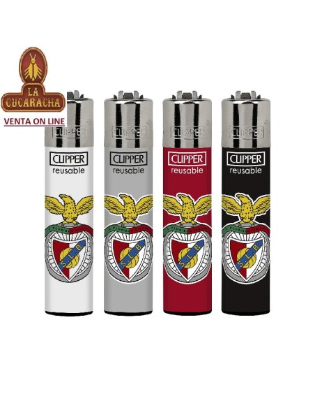 CLIPPER NORMAL-EXPOSITOR 48 encendedores «BENFICA 1».