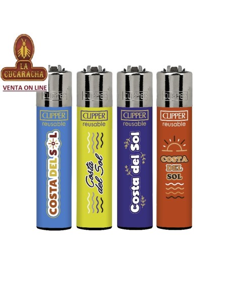 CLIPPER NORMAL-EXPOSITOR 48 encendedores «COSTA DEL SOL 2022».