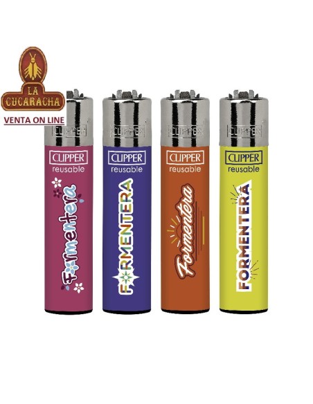 CLIPPER NORMAL-EXPOSITOR 48 encendedores «FORMENTERA 2022».