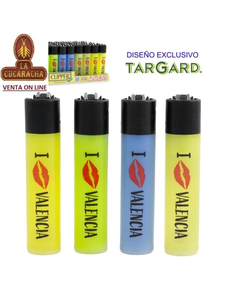 CLIPPER NORMAL-EXPOSITOR 48 encendedores «KISSING VALENCIA».
