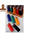 BIC-EXPOSITOR 50 encendedores MAXI colores opacos surtidos.