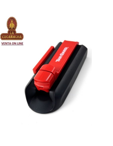 Targard-Caja 12 Máquina llenar tubos negro-roja soporte antideslizante.