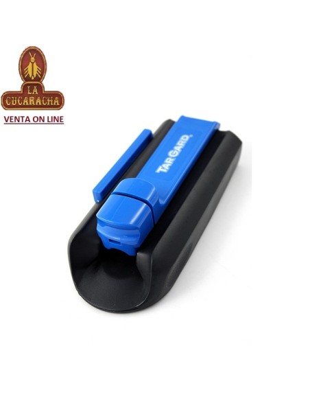 Targard-Caja 12 Máquina llenar tubos negro-azul soporte antideslizante.